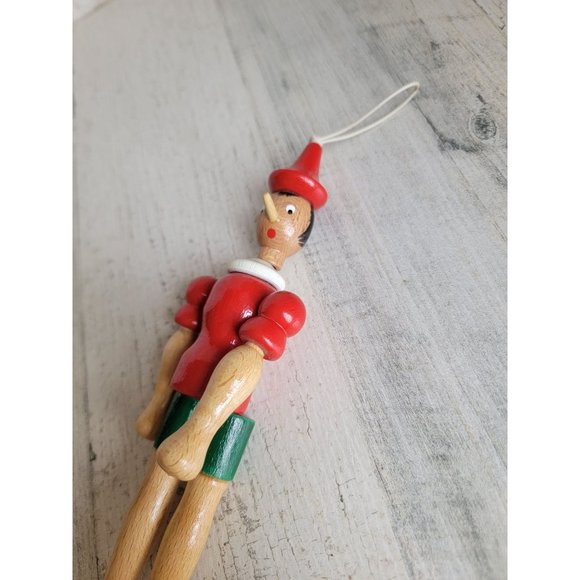 Vintage Pinocchio adjustable jointed doll figure - Picture 5 of 9